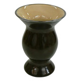 Cuia De Cerâmica Marrom Escuro Lisa 300ml Ceraflame