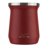 Cuia Térmica Inox 250 Ml Invicta Vaccum Mate Vermelha