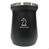 Cuia Térmica Mate Chimarrão Tererê De Aço Inoxidável Café Erva X Matte