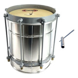 Cuíca Contemporânea Linha Light Alumínio 10 Pele Couro 117lt