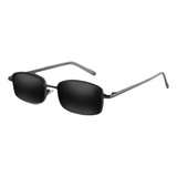 Culos Sol Quadrado Pequeno Geek Retro Preto