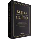 cults-cults Biblia Do Culto Classica Letra Gigante Preta Luxo De Almeida Joao Ferreira De Editora Betel Capa Mole Edicao 1 Em Portugues 2016