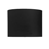 Cúpula Bella Iluminação Basic Preto Metal E Tecido