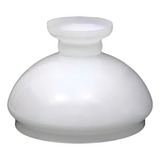 Cúpula De Vidro Branco Leitosa 8 8 5 Cm Arandela Luxo