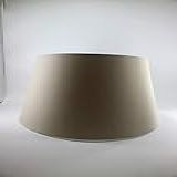 Cupula Linen Bella Iluminação Linen Bege 45 Cm X 39 Cm X 60 Cm