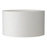 Cúpula Para Luminária Abajur De Chão Tecido 40x40x28 Branco