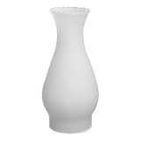 Cúpula Tulipa Vidro Fosco Lustre Arandela Luminária Muller Estrutura Branco Leitoso