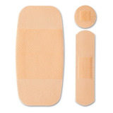 Curativo Band aid Respirável Bege 3 Tamanho 90 Un Multilaser