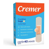 Curativo Cremer Bege Hipoalergênico Com 40 Unidades Nome Do Desenho Cremer