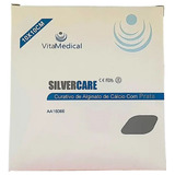 Curativo De Alginato De Cálcio E Prata 10cmx10cm Unidade