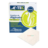Curativo De Alginato De Cálcio E Prata M tec 10cmx10cm