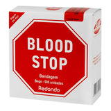 Curativo Estancamento Sangue Bege 500un Blood Stop