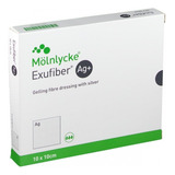 Curativo Exufiber Ag 10x10 Molnlycke 1 Unidade