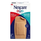 Curativo Nexcare Duo Para Joelho E Cotovelo 6 Unidades 3m