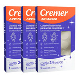 Curativo Para Acne E Espinhas Advanced Kit C 3 Caixas Cremer