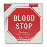 Curativo Pós Coleta Bandagem Bege Blood Stop Sangue C/500