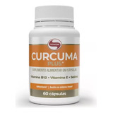 Curcum Plus 500mg 60 Capsulas Vitafor Acafrao Da Terra