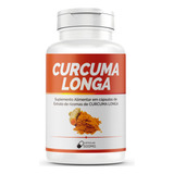 Curcuma Longa Açafrão da terra 60 Cápsulas