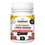 Curcumina 95 Piper Nigrum 20 1000mg 60 Capsulas Sunfood