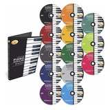 Curso Completo De Piano Nível Zero Em Dvd 13 Dvds Edon