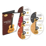 Curso Completo De Violão Nível Zero Em Dvd 5 Dvds Edon
