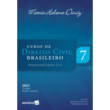 Curso De Direito Civil Brasileiro Responsabilidade Civil Vol 7 37 Edição 2023 De Maria Helena Diniz Vol 7 Editorial Saraiva Jur Capa Mole 37 Edição Em Português 2023