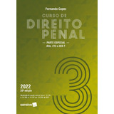 Curso De Direito Penal Vol 3 20 Edição 2022 De Capez Fernando Editora Saraiva Educação S A Capa Mole Em Português 2022