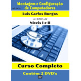 Curso Dvd Aula Físico montagem E Configuração De Pc 2 Vol 