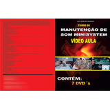 Curso Em Dvd manutenção Som Minisystem col completa 7 Vol 