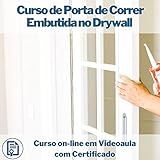 Curso On Line Em Videoaula De Porta De Correr Embutida No Drywall Com Certificado