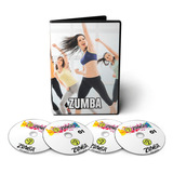 Curso Zumba Fitness Em 07 Dvds Videoaula