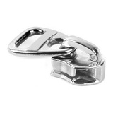 Cursor Zíper N 05 puxador Haste Vazada Passa Fita 50 Peças
