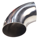 Curva 90 Aço Inox 304 3 Polegadas 76 2mm Polida Externa