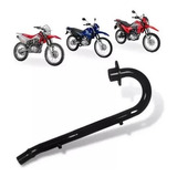 Curva Coletor Escape Saída Motor Motos Bros Nx Xr Xlr Xtz