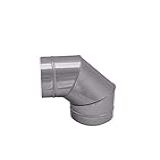 Curva Galvanizada 90- Para Duto De 180 Mm De Diâmetro