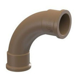 Curva Longa Pvc Marrom Soldável 50mm 90 Tigre