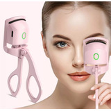 Curvador Cílios Curvex Modelador Eletrico Aquecido Termico Cor Rosa