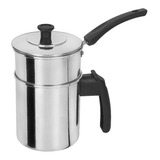 Cuscuzeiro Individual Mini Polido N 10 Fortlar Cor Alumínio