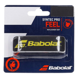 Cushion Grip Babolat Syntec Pro Feel X1   Preto Com Amarelo