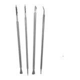 Cutelaria Kit Espátula Bastão Desencravador Podólogo