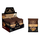 Cx C 12 Nobre Alfajor Meio Amargo Cobertura Chocolate 600g