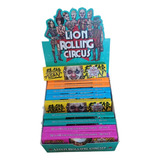 Cx De Seda Brasil Edition Lion Rolling Circus Sabor Sem Sabor