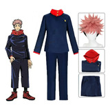 Cx Jujutsu Kaisen Itadori Yuji Fantasia Peruca Cosplay