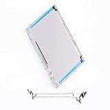 CyanWind Conjunto De Dobradiças De Tampa Traseira LCD Para HP 15 Dw0043dx 15 Dw0054wm 15 Dw1001wm 15 Dw1053dx 15 Dw1024wm 15 Dw3013dx 15 Dw0037wm 15 Dw20255 Cl 15 Dw 15t Dw L52009 001 L52012 001