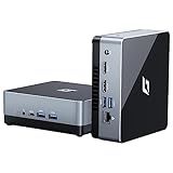CyberGeek Nano Mini PC Windows 11 Pro Intel N5095A Quad Core Beat N5105 De Cima Para 2 9 Ghz 8 GB RAM 3200 MHz 256 GB SSD Mini Computador De Secretária Mini Computador Micro PC Com 4K Duplo
