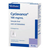 Cyclavance 100 Mg ml Virbac 15ml Cães Dermatite Original