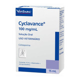 Cyclavance 100 Mg ml Virbac Para Cães 15ml 12x S juros