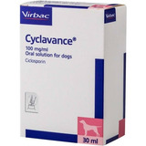 Cyclavance 100 Mg ml Virbac Para Cães 30ml