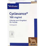 Cyclavance 100 Mg ml Virbac Para Cães 50ml