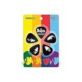 D-Addario Accessories Palhetas De Guitarra Dos Beatles - Palhetas De Guitarra Colecionáveis Dos Beatles - Meet The Beatles- Pacote Com 10- Leve